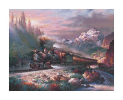 Canyon Railway Print Canyon Railway Print