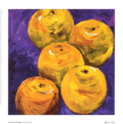 Crowd of Oranges Print Crowd of Oranges Print