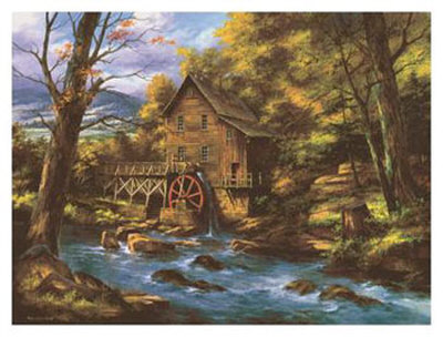 Rocky Creek Mill Print Rocky Creek Mill Print
