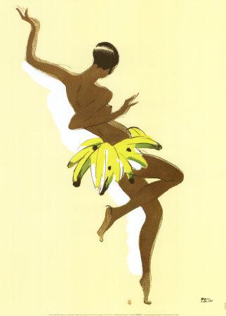 Black Thunder, Josephine Baker Print Black Thunder, Josephine Baker Print