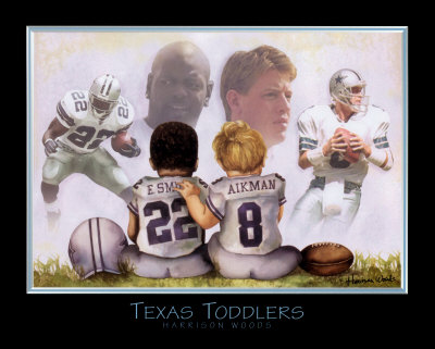 Texas Toddlers Print Texas Toddlers Print