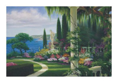 Seaside Villa Print Seaside Villa Print