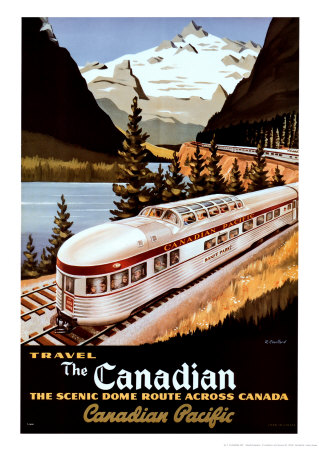 Canadian Pacific Train Print Canadian Pacific Train Print