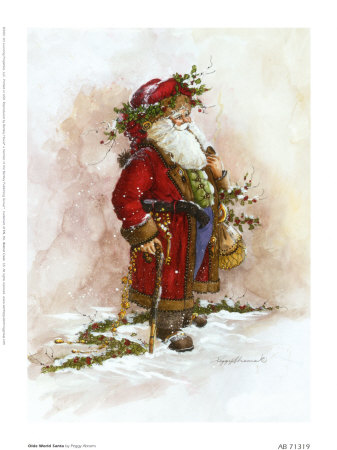 Olde World Santa Print Olde World Santa Print