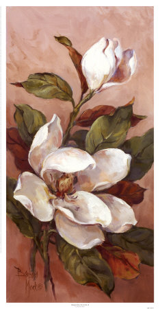 Magnolia Accents II Print Magnolia Accents II Print