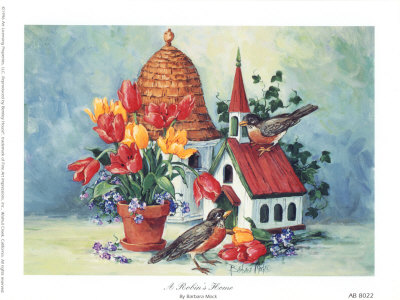 Robin's Home Print Robin's Home Print
