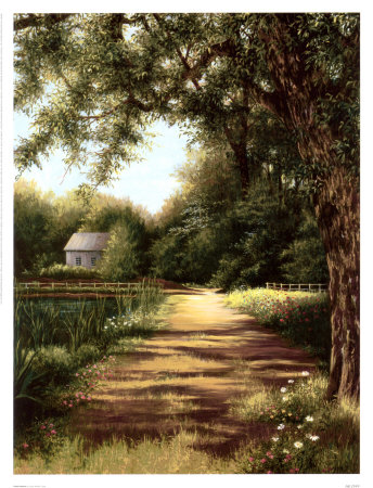 Pond House Print Pond House Print