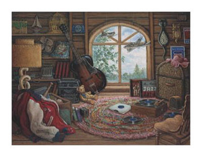 Attic Treasures Print Attic Treasures Print