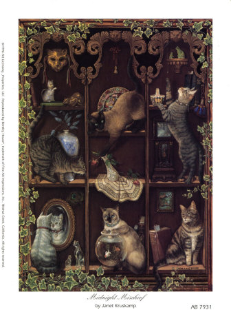 Midnight Mischief Print Midnight Mischief Print