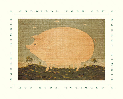 American Pig Print American Pig Print