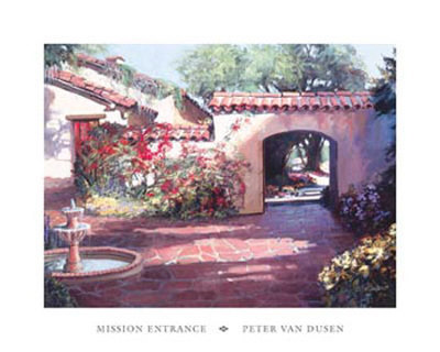 Mission Entrance Print Mission Entrance Print