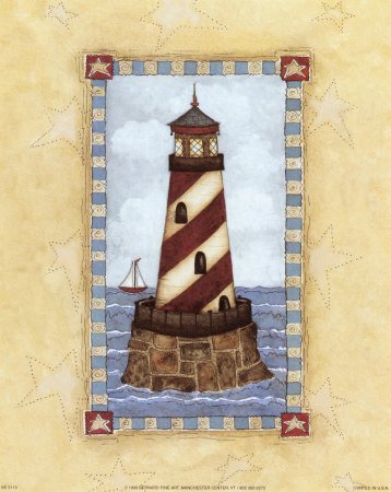 Lighthouses Print Lighthouses Print