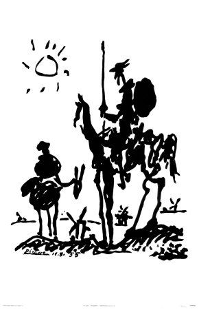 Don Quixote, c.1955 Print Don Quixote, c.1955 Print
