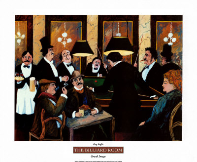 Billiard Room Print Billiard Room Print