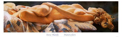 Reclining Nude Print Reclining Nude Print