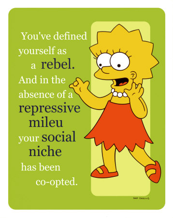The Simpsons - Lisa Poster Card The Simpsons - Lisa Poster Card