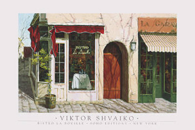 Bistro la Bouille Print Bistro la Bouille Print