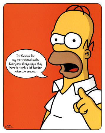 The Simpsons - Homer Poster Card The Simpsons - Homer Poster Card