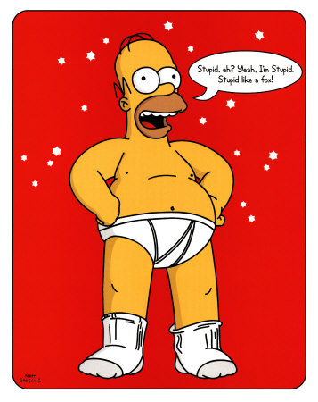 The Simpsons - Homer Poster Card The Simpsons - Homer Poster Card
