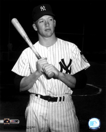 Mickey Mantle- With Bat - ©Photofile Photograph Mickey Mantle- With Bat - ©Photofile Photograph