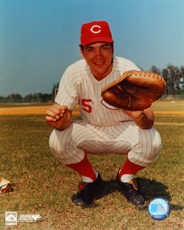 Johnny Bench - Posed Catching Photograph Johnny Bench - Posed Catching Photograph