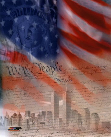 Flag/Patriotic Collage - ©Photofile Photograph Flag/Patriotic Collage - ©Photofile Photograph