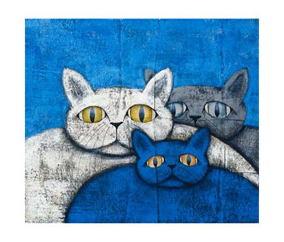 Ice Cats Print Ice Cats Print