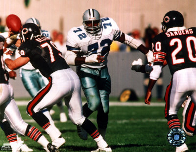 Ed "Too Tall" Jones - Action Photograph Ed "Too Tall" Jones - Action Photograph