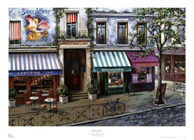 Rue des Maisons Print Rue des Maisons Print