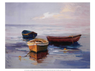 Primary Boats Print Primary Boats Print