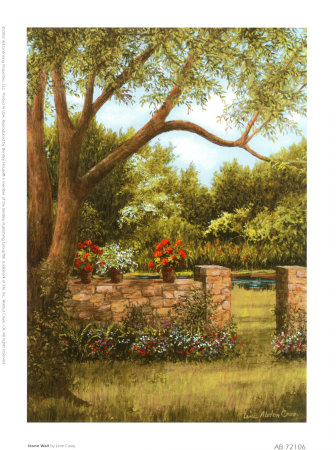Stone Wall Print Stone Wall Print