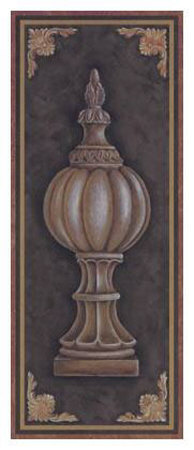 Baroque Finial Print Baroque Finial Print