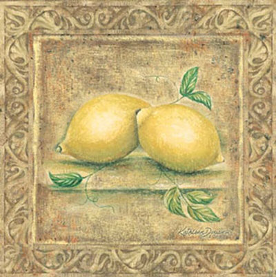 Old World Lemons Print Old World Lemons Print