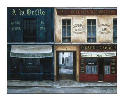 A La Grille Print A La Grille Print