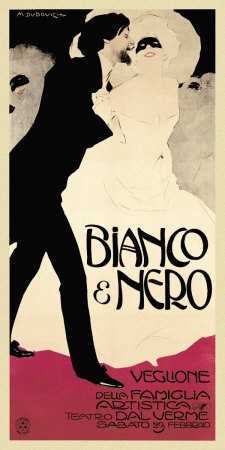 Bianco and Nero Print Bianco and Nero Print