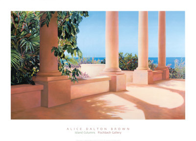 Island Columns Print Island Columns Print
