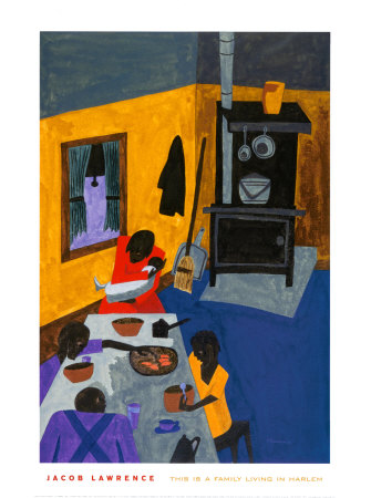 This Is a Family Living in Harlem, 1943 Print This Is a Family Living in Harlem, 1943 Print