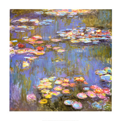 monet water lilies print monet water lilies print