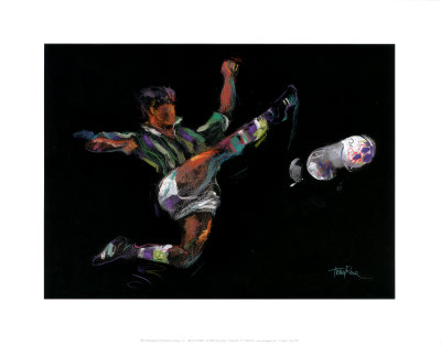 Free Kick Print Free Kick Print
