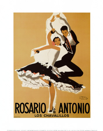 Rosario and Antonio, 1949 Print Rosario and Antonio, 1949 Print