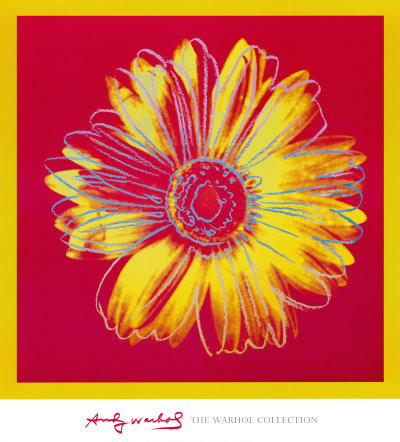 Daisy, c.1982 (Fuchsia and Yellow) Print Daisy, c.1982 (Fuchsia and Yellow) Print