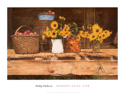 August Still Life Print August Still Life Print