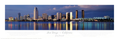 San Diego, California Print San Diego, California Print