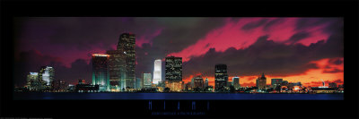 Miami, Florida Print Miami, Florida Print