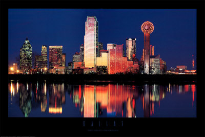 Dallas, Texas Print Dallas, Texas Print