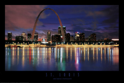 St. Louis, Missouri Print St. Louis, Missouri Print