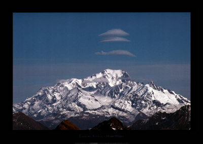 Mont Blanc Print Mont Blanc Print
