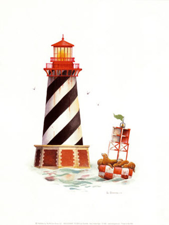Seal Harbor Light Print Seal Harbor Light Print