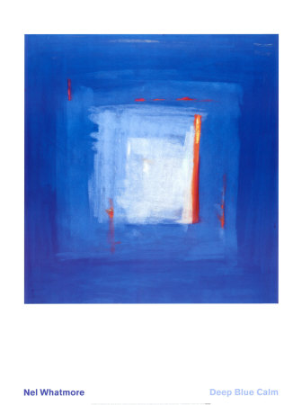 Deep Blue Calm Print Deep Blue Calm Print