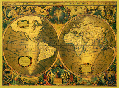 Map of the World Print Map of the World Print